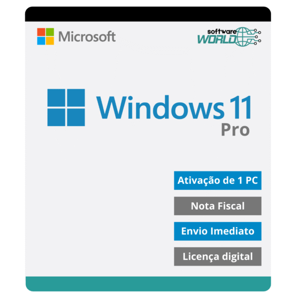 Windows 11 Pro OEM 32/64 Bits - Licença Digital
