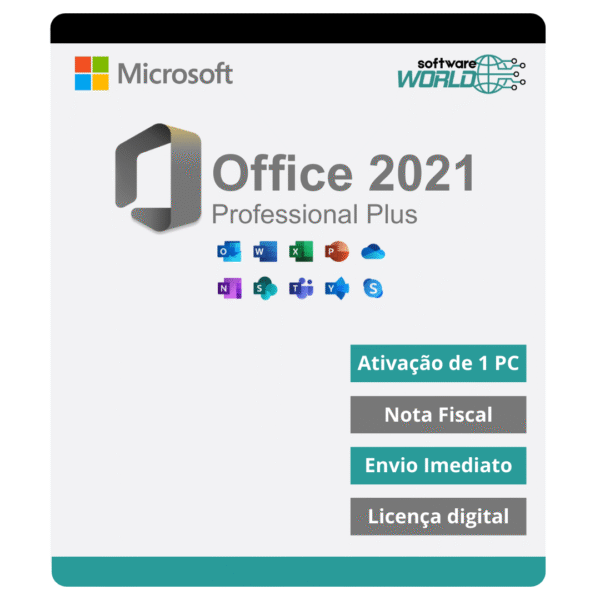 Office 2021 Professional Plus - Licença Digital