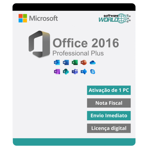 Office 2016 Professional Plus - Licença Digital