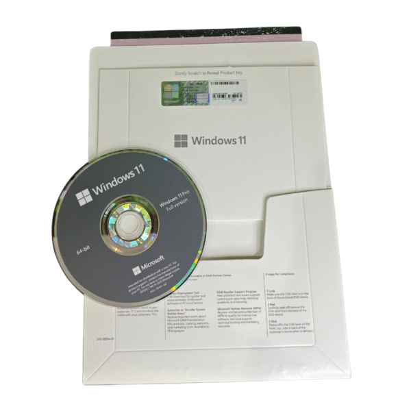 Windows 11 Pro OEM 64 Bits - DVD Mídia Física