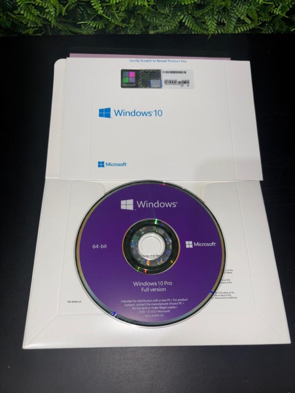 Windows 10 Pro OEM 64 Bits - DVD Mídia Física - Imagem 2