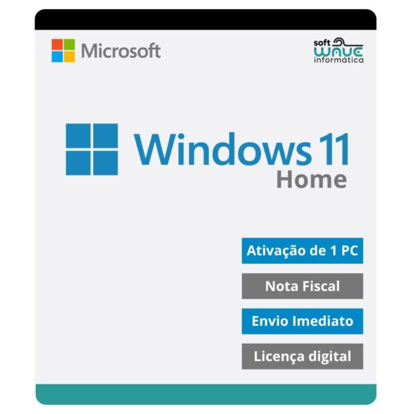 Windows 11 Home OEM 32/64 Bits – Licença Digital - Image 3