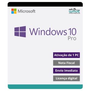Windows 10 Pro OEM 32/64 Bits – Licença Digital
