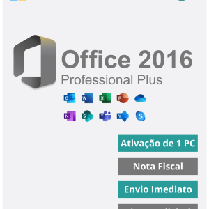Office 2016 Professional Plus - 1 Licença
