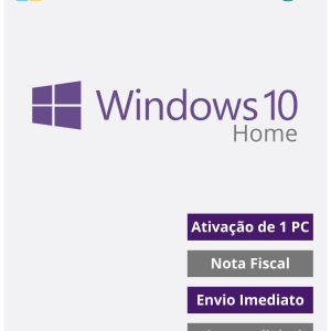 Windows 10 Home - 1 Licença